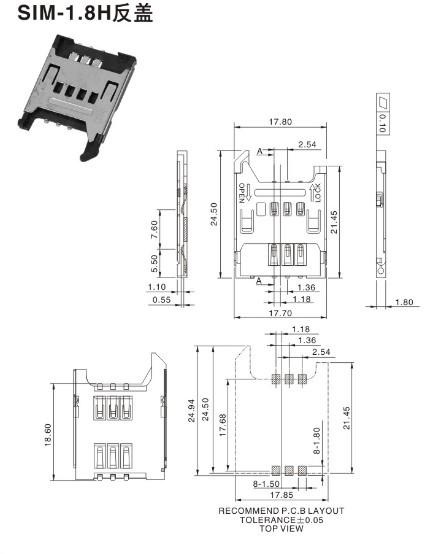 SIM-1.8H反盖