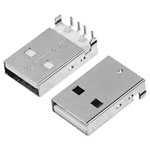 USB A公90&deg;DIP