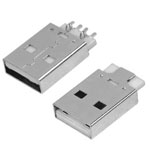 USB A公鱼叉型SMT式