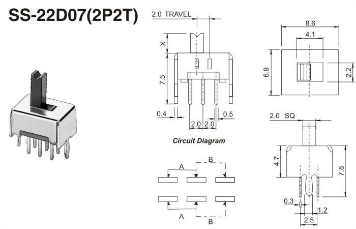 SS-22D07(2P2T)