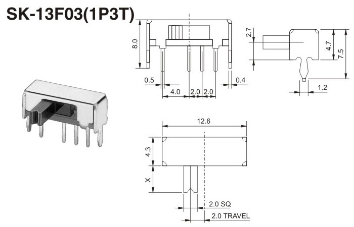 SK-13F03(1P2T)