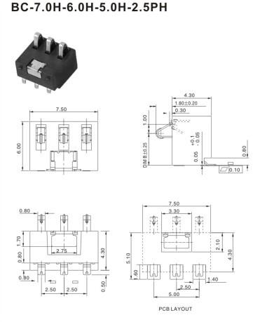 BC-7.0H-6.0H-5.0H-2.5PH
