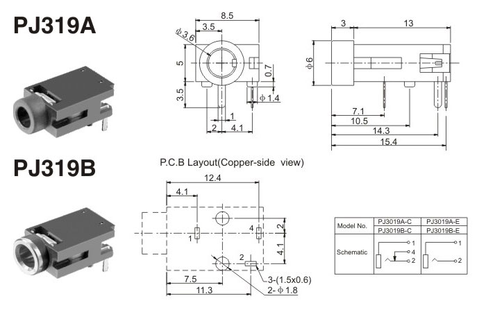 PJ319A/PJ319B