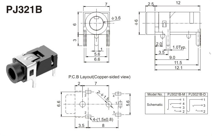 PJ321B(图1)