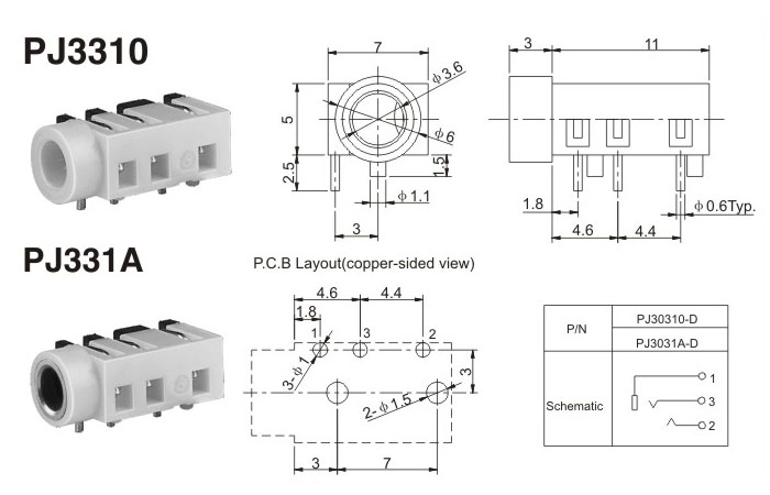 PJ3310/PJ331A