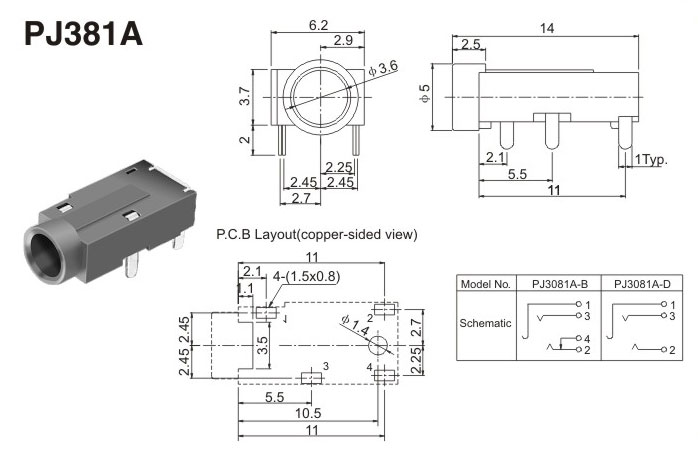 PJ381A(图1)