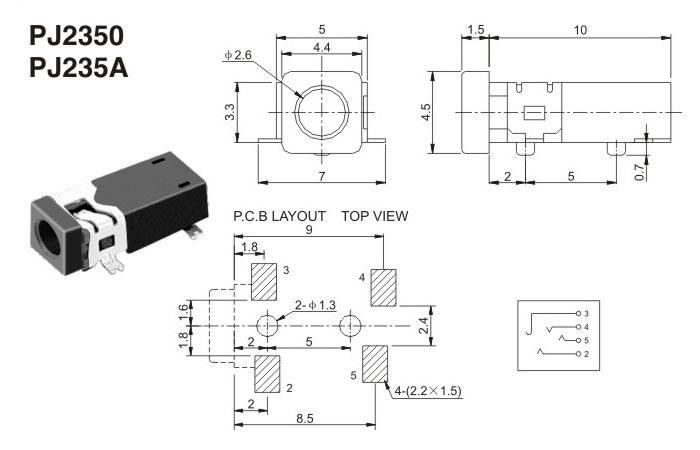 PJ2350 PJ235A(图1)