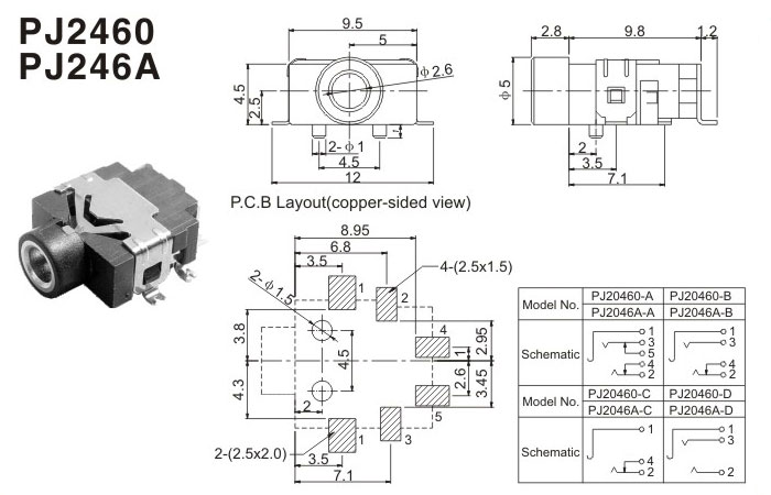 PJ2460 PJ246A(图1)