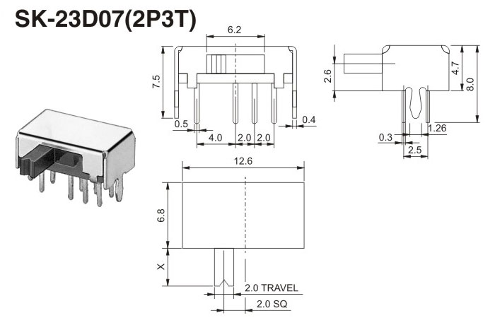 SK-23D07(2P3T)