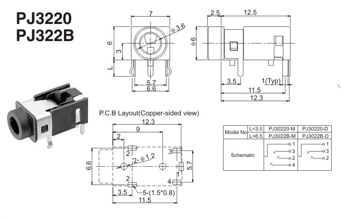 PJ3220PJ322B(图1)