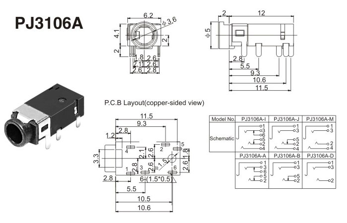 PJ3106A(图1)