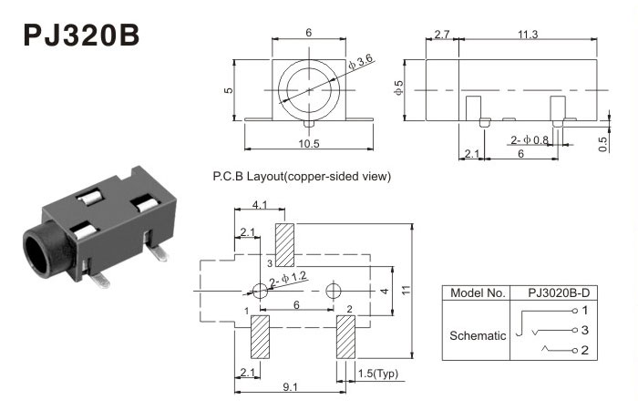 PJ320B(图1)