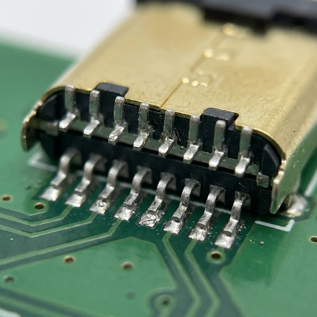 Universal USB Type-C 16-pin Splint plug from China manufacturer.