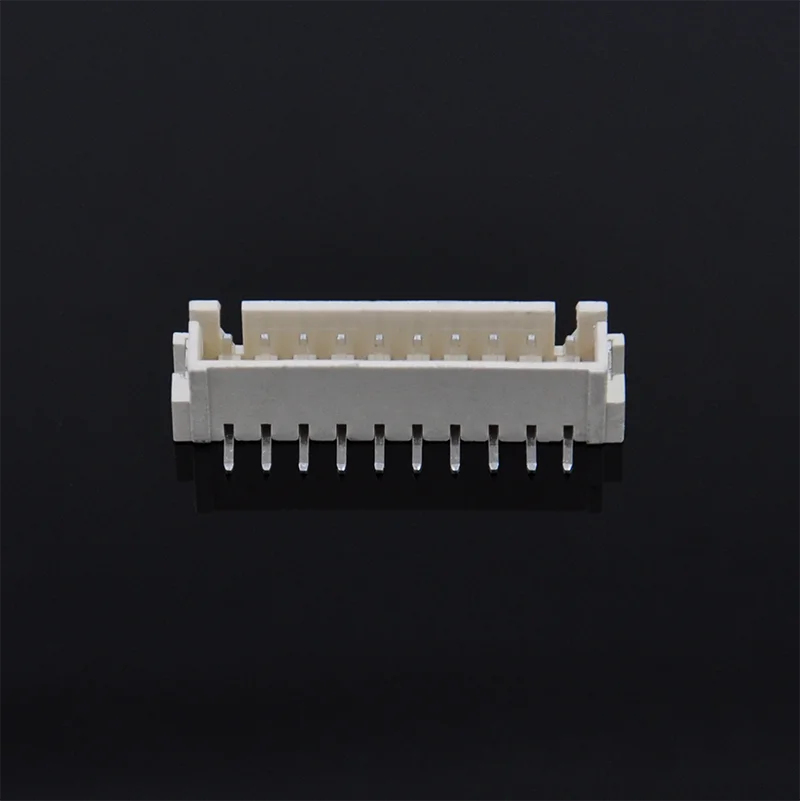 High-performance 1.5 mm SMT slot, horizontal slot, four-wire connector for SMD assembly and printing board.