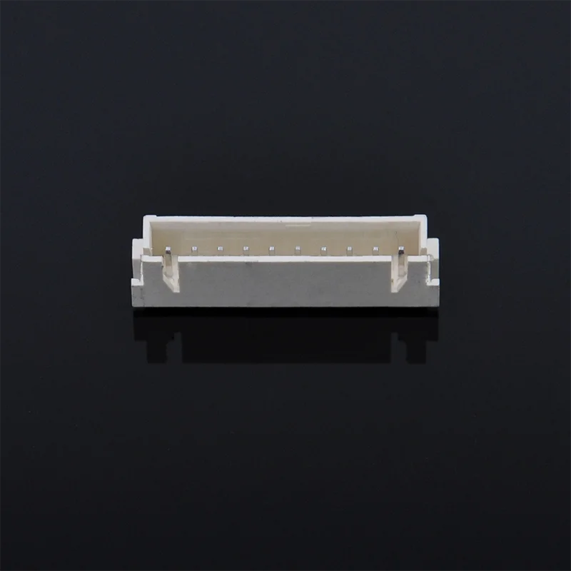 High-performance 1.5 mm SMT slot, horizontal slot, four-wire connector for SMD assembly and printing board.