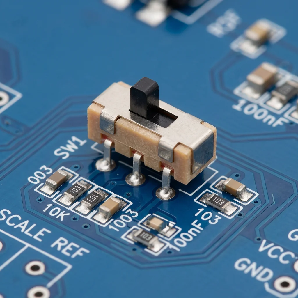High-quality small 3-touch 1P2T 2 position sliding switch SS12D00G3 50V DC 0.5A 3mm