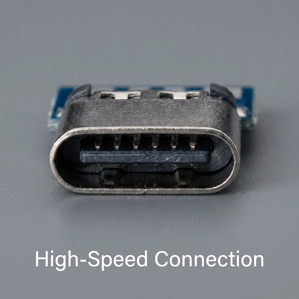16-pin (female) adapter to USB Type-C charging, USB Type-C 16pin connector.