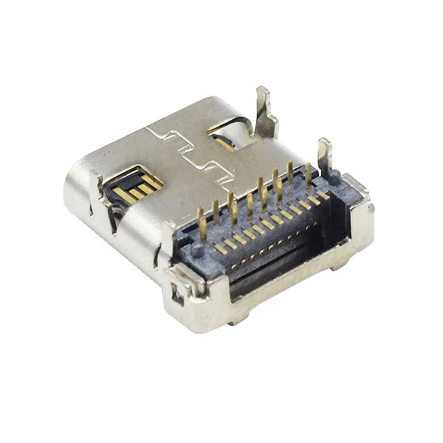 USB Type C female interface for PCB charger