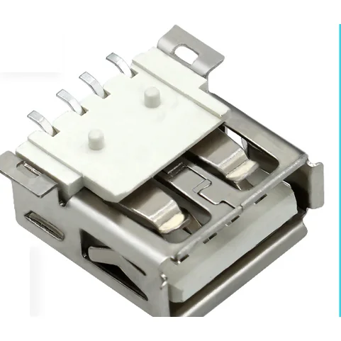 Standard USB right-angle socket 4P contact 1 port