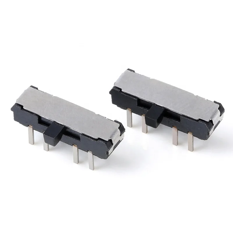 MSK-23D19 G4 SPDT triple 3-button mini switch 8-contact horizontal for printed circuit MSH-23N02S