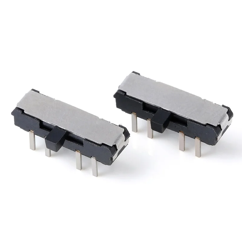 Mini 6-contact sliding toggle switch 2-position black micro limit switch MSS-22D18G2