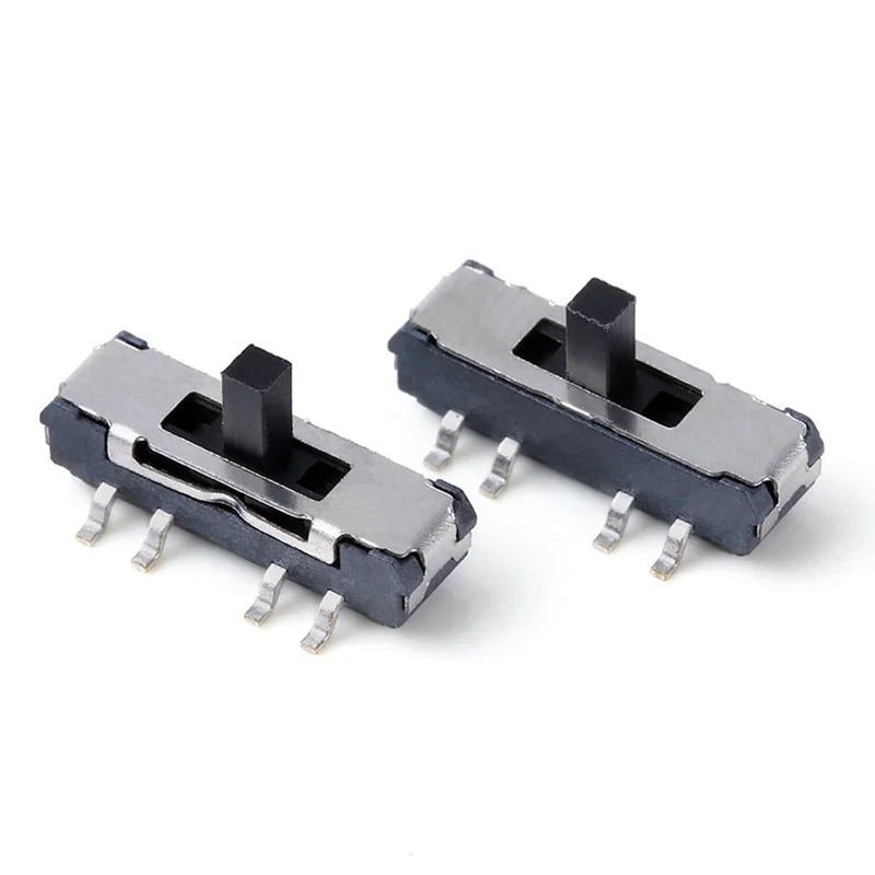 Mini 6-contact sliding toggle switch 2-position black micro limit switch MSS-22D18G2