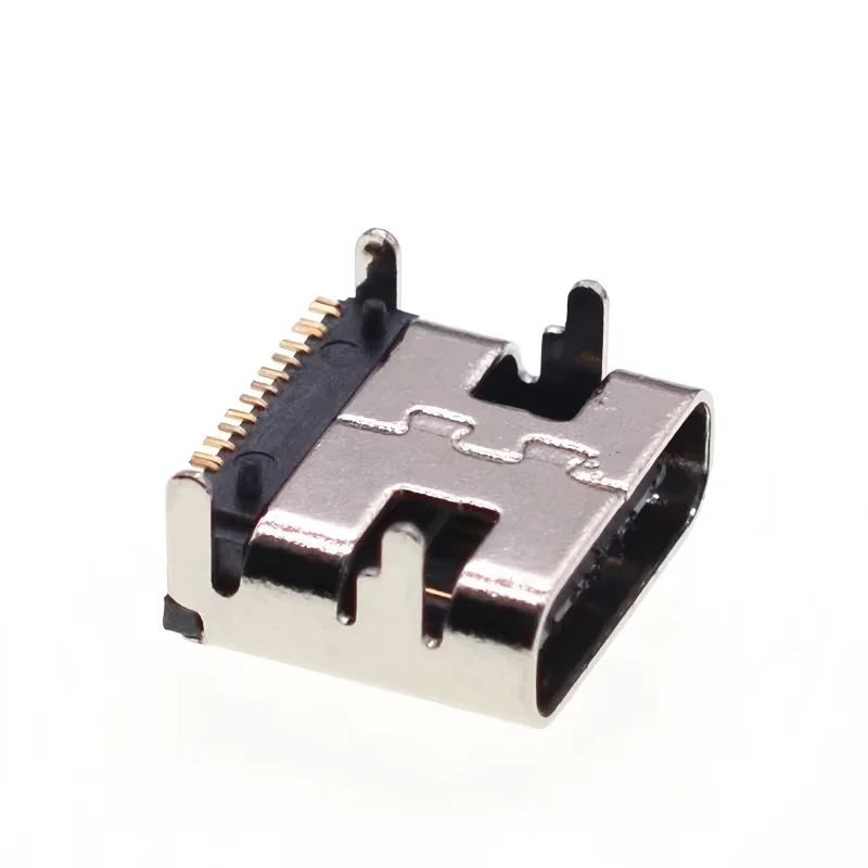 USB 3.1 Type-C 16-pin horizontal socket SMT mount USB connector for fast charging