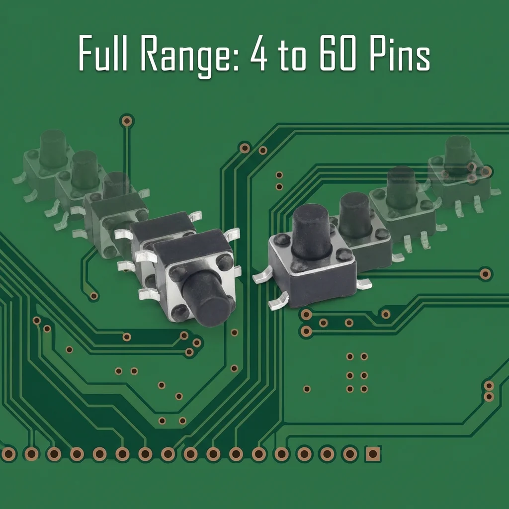 6x6 SMD timing buttons with different heights, 6*6mm,SMT type, 6mm micro timing switch.