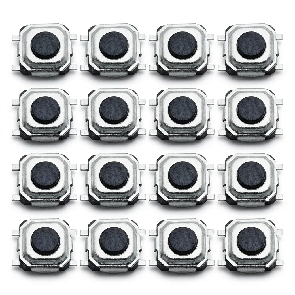 Touch switch 3x3,4 touch button, 3*3*1.5mm touch SMD switch, soft response.