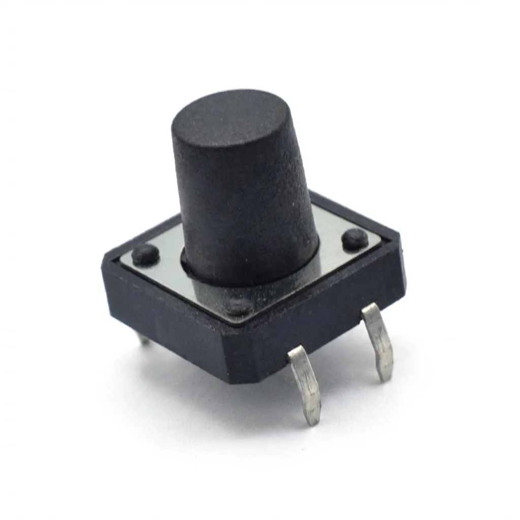 Waterproof timing switch 8*8ABS plastic, IP00,2- contact, 1NO, electronic design, maximum. Voltage 12V