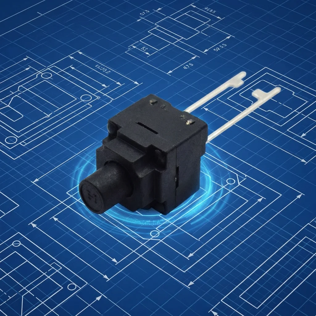 Brand-new 8*8 mm NewTouch touch switch, base installation type, height 13 mm, DIP button touch switch specially designed for smart phones.