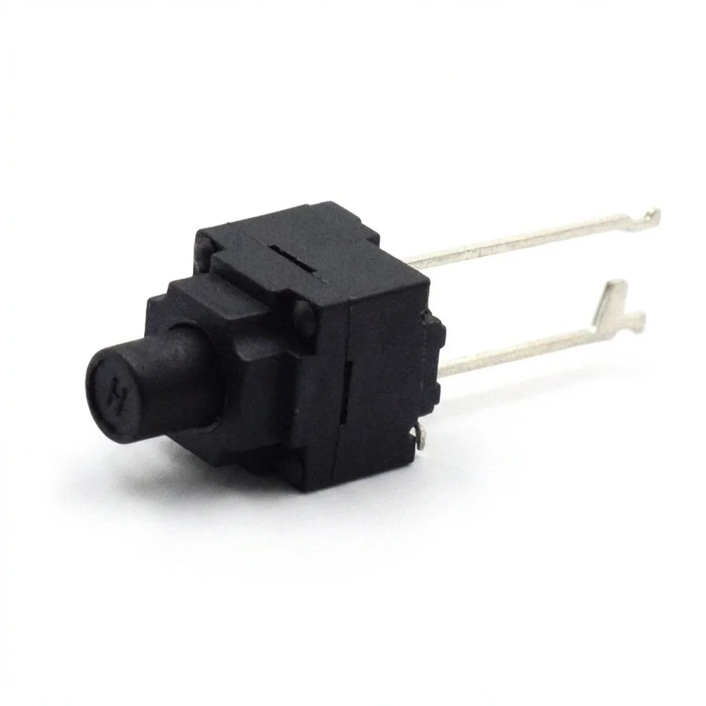 Waterproof timing switch 8*8ABS plastic, IP00,2- contact, 1NO, electronic design, maximum. Voltage 12V