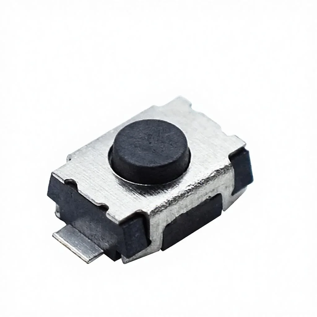 SMD touch button 12V, plastic, 3 * 4 * 2.0/2.5mm, 2 touch, 1NO, household appliances and electronic products.