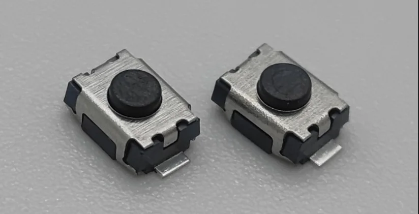 SMD touch button 12V, plastic, 3 * 4 * 2.0/2.5mm, 2 touch, 1NO, household appliances and electronic products.