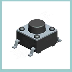 Touch switch, bracket 6*6 * 5mm, horizontal button 6 * 6 series, solid touch control microswitch.