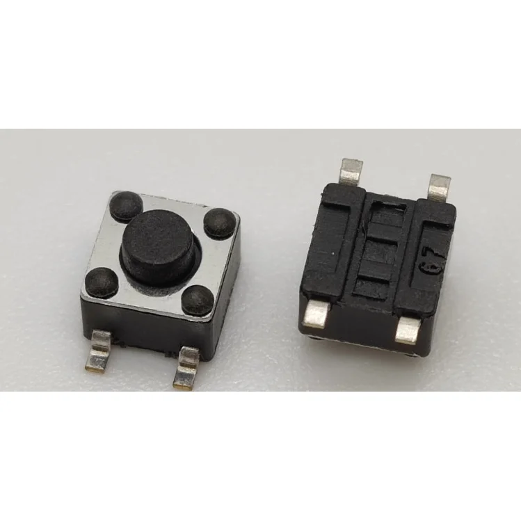 SMT touch button 4.5 mm x 4.5 mm series, 4-pin SMD switch.