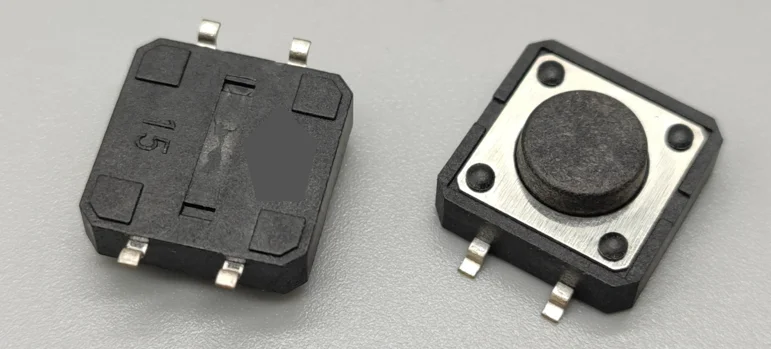 China manufacturer SMT SPST touch switch, SMD touch switch, specially designed for smart phones and remote controllers.