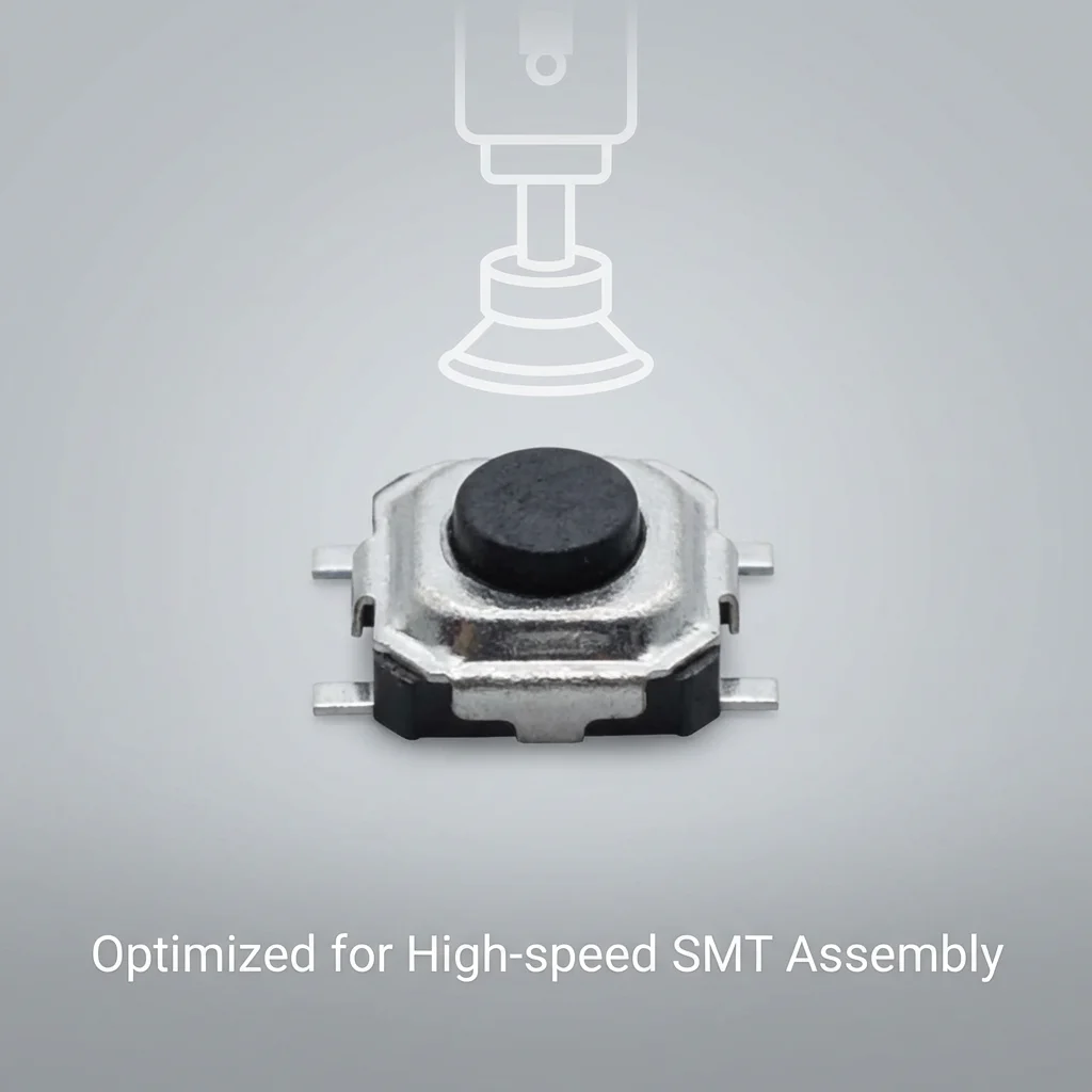 Touch switch 3x3,4 touch button, 3*3*1.5mm touch SMD switch, soft response.