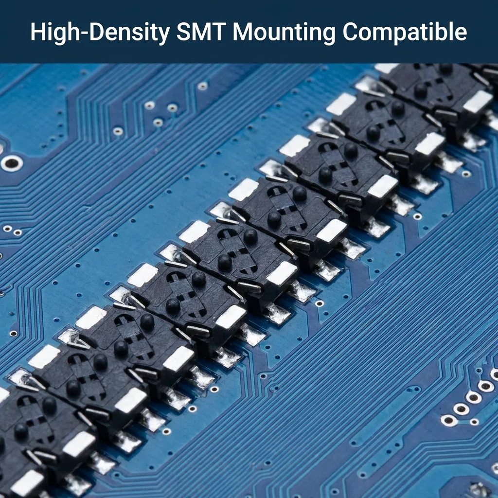 Microswitch 3x4x1.83 3*4*2, SMT touchpad with 2 contacts, used for remote control.