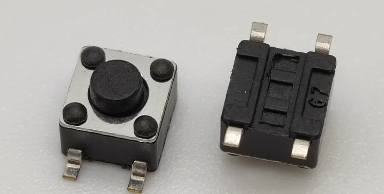 6x6 SMD micro touch switch, micro 4 touch button switch with reset (on/off) function, specially designed for remote control.