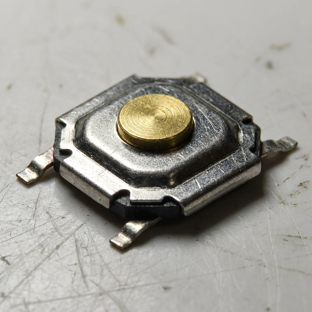 SMT 12V switch button, 4 contacts, heat resistance, instant operation, suitable for various applications, with different specifications.