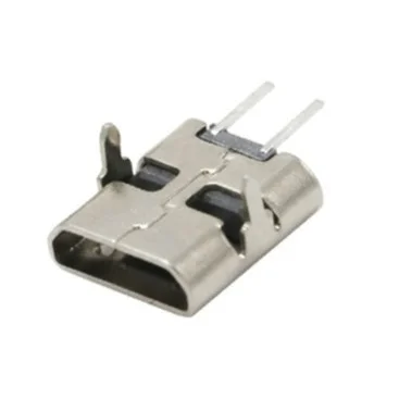 Micro USB Type B 2 pin slot USB 2P slot to LCP material