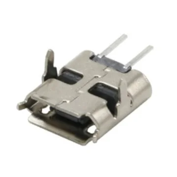 Micro USB Type B 2 pin slot USB 2P slot to LCP material