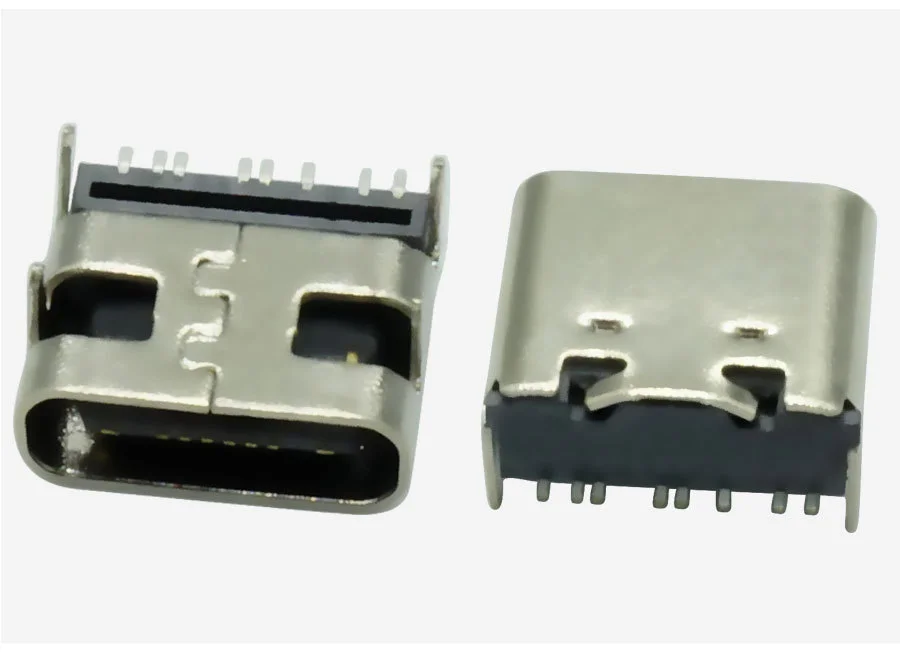 8-pin USB Type-C (fuel) connector for charging USB connector compatible with 5G smart phone.
