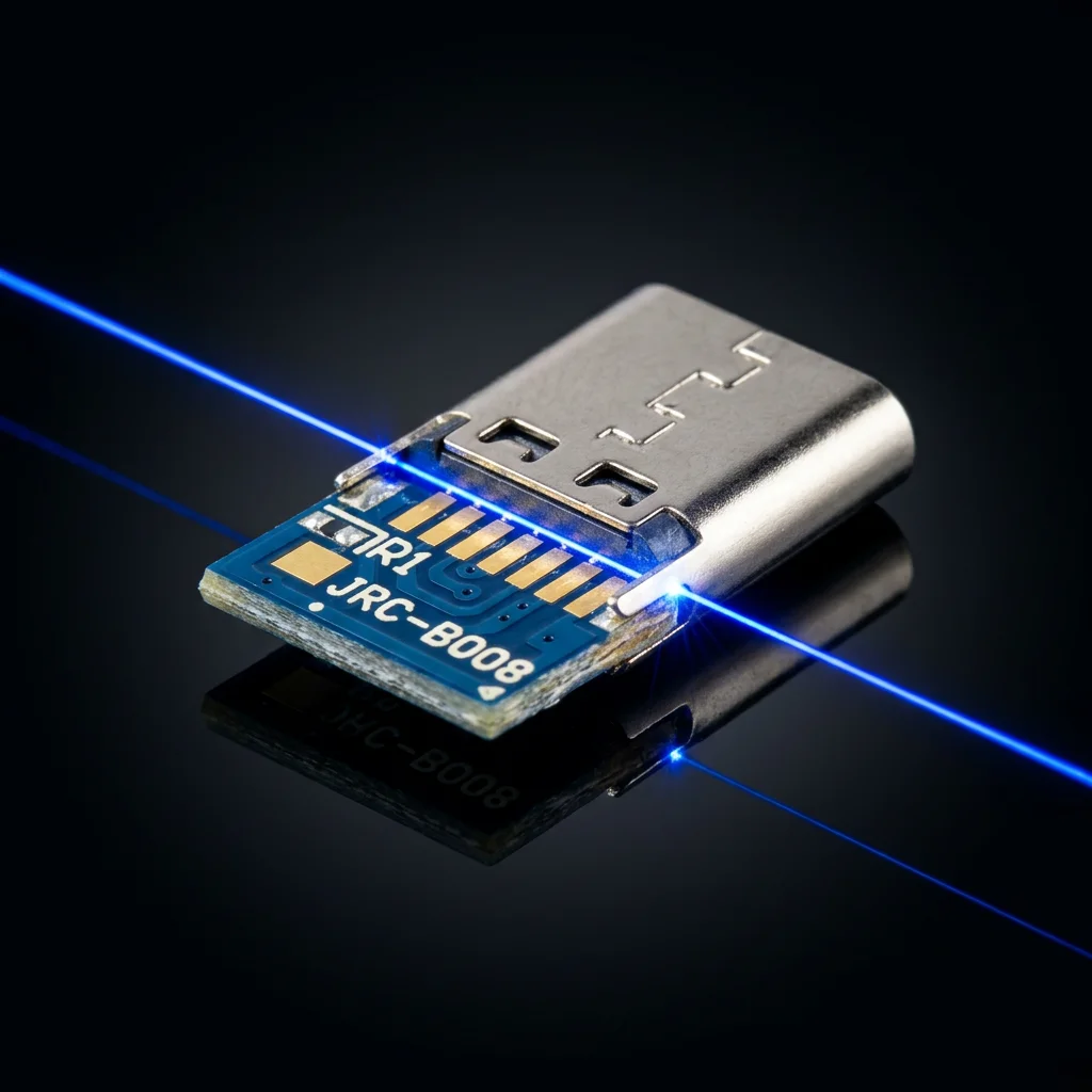 High-performance 2-pin USB Type-C cable, used for charging and data transmission of mobile phones and laptops, waterproof and impact-resistant, with 1-year warranty.