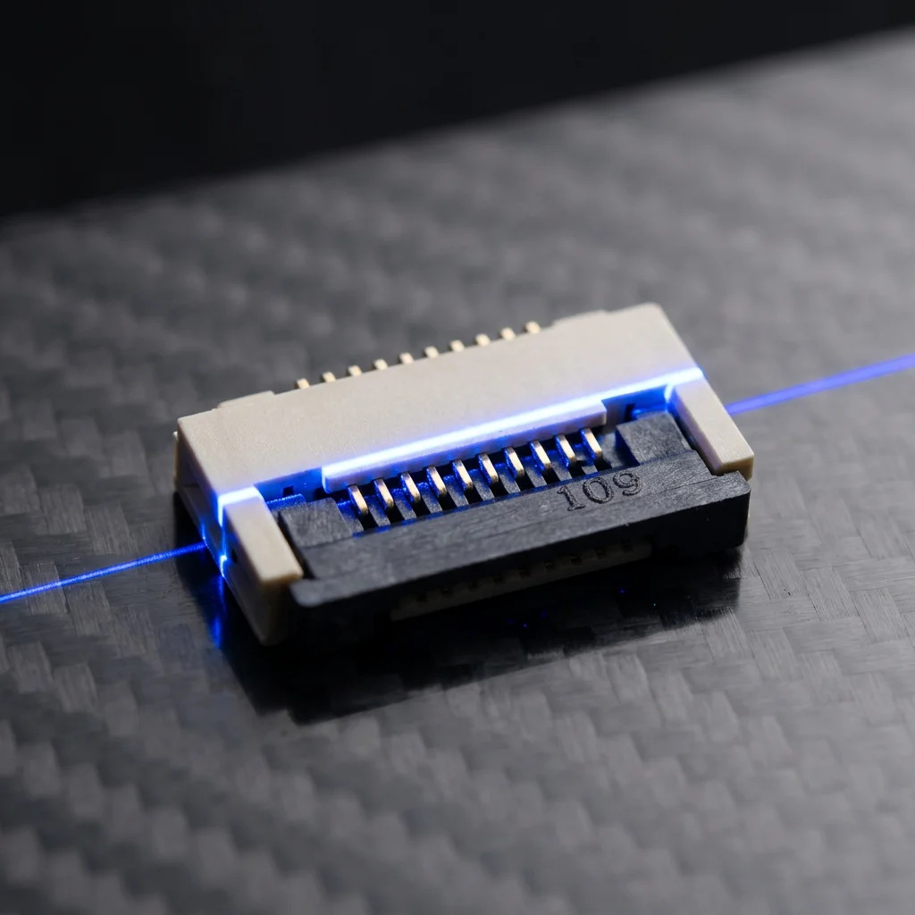 10-pin FFC/FPC ZIF SMT, spacing of 0.5 mm, flexible flat print cable connector, high-quality FPC connector.