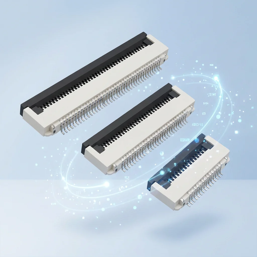 Flexible FPC 50V connector, 20 pins, FPC connector adapter