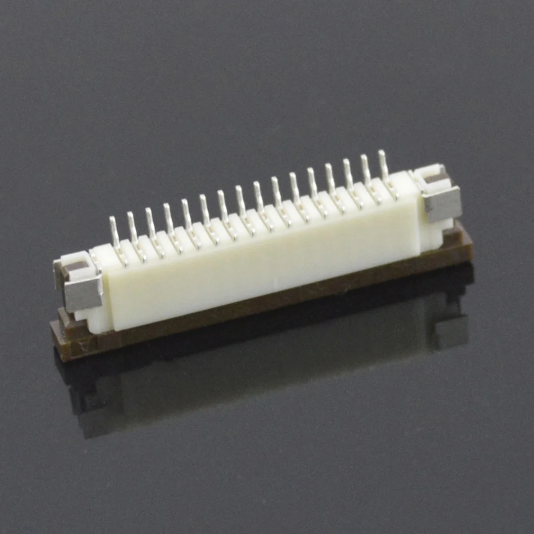 Brand-new original flexible flat connector CONN FFC FPC 12 pin 1mm Lacf25121D0R0-10-NH, lower position 10-NH.
