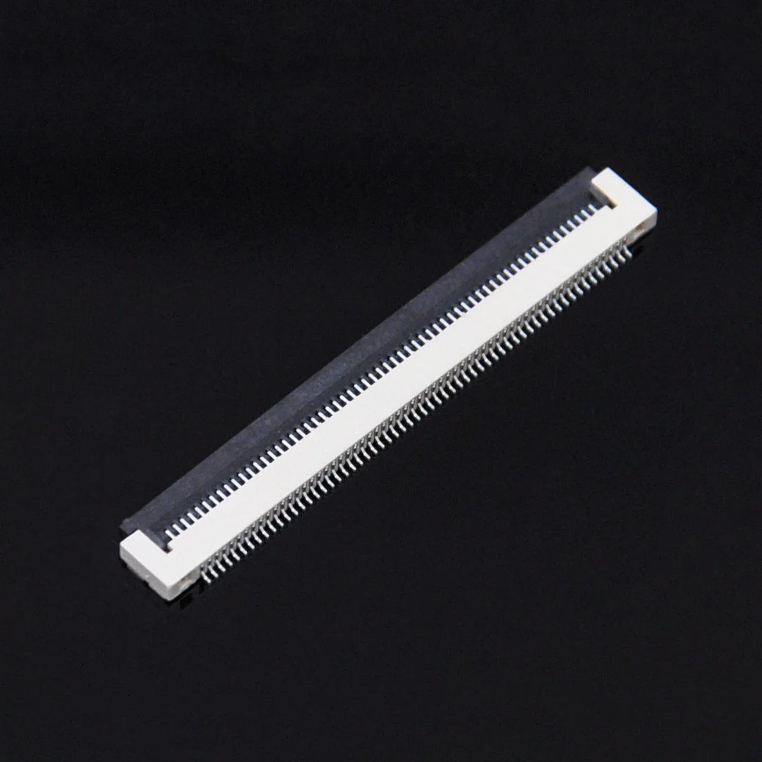 SMT RA EZon BTM 1.2H tape and reel, right angle, 4~60 stitches, 852b bx PTX-41 _ 0.5ph, copper alloy, FFC FPC.