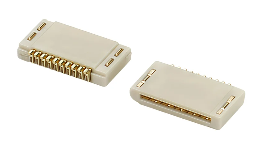 FFC/FPC BOM service 14-bit F32R1A7H111014 connector, 0.50 mm contact, mounted on the bottom surface, rectangular and highly flexible.